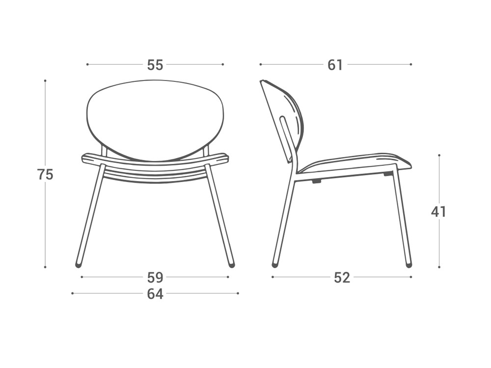 Sillón Way XL Tessuto de Cancio - 5