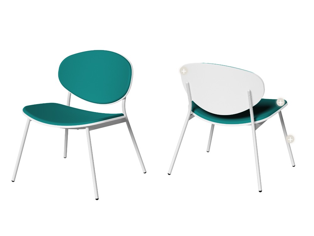 Sillón Way XL Tessuto de Cancio - 3