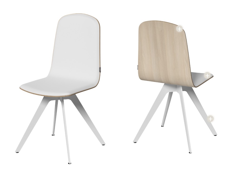 Silla de cocina Infinity Tessuto de Cancio - 3