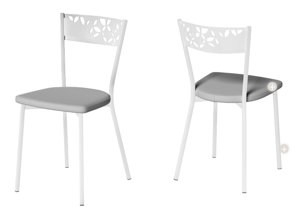 Silla de cocina Fiore tapizada de Cancio - 6