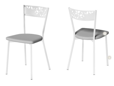 Silla de cocina Fiore tapizada de Cancio - 6