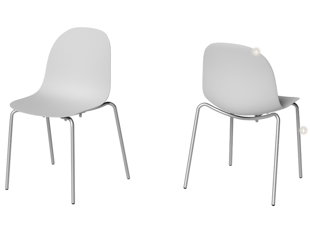 Silla de cocina apilable Aqua de Cancio - 5