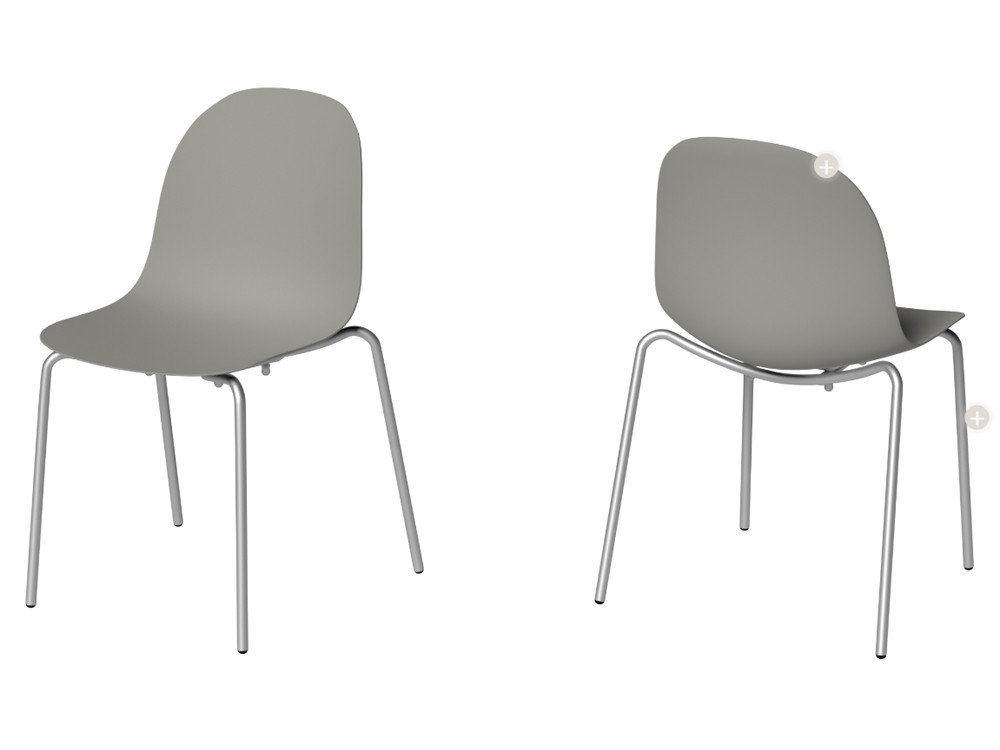 Silla de cocina apilable Aqua de Cancio - 10