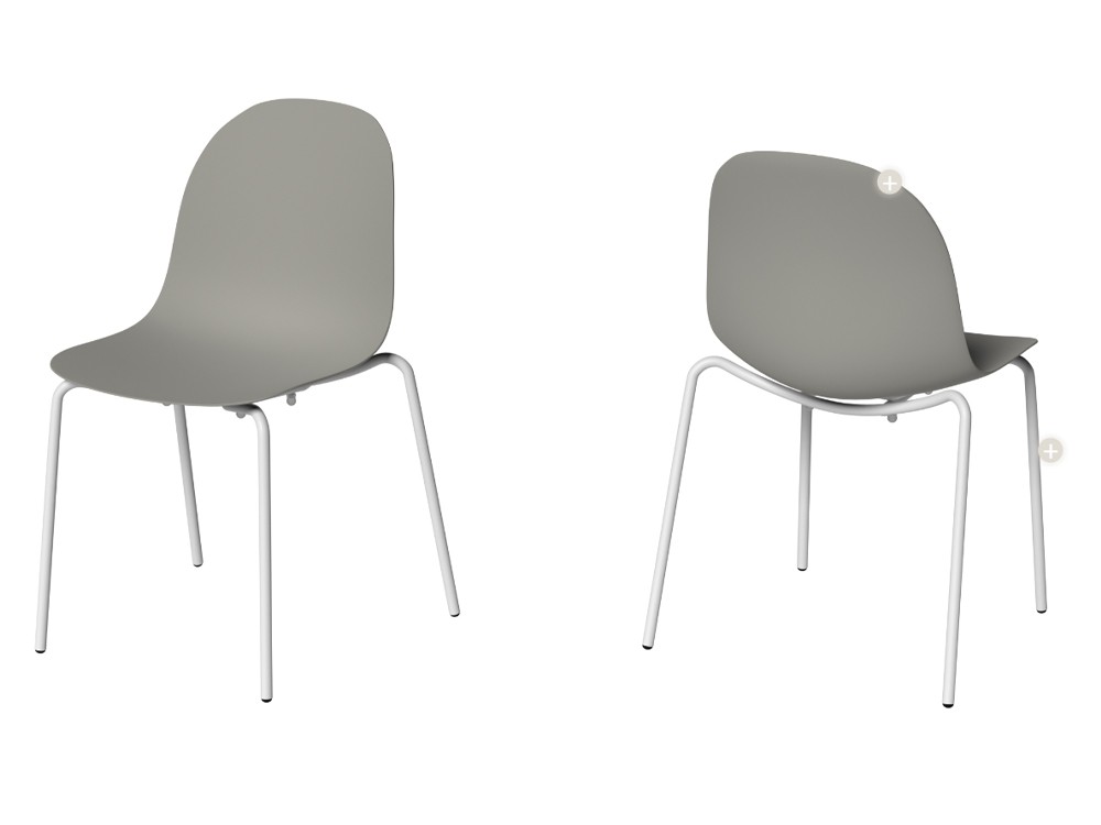 Silla de cocina apilable Aqua de Cancio - 12