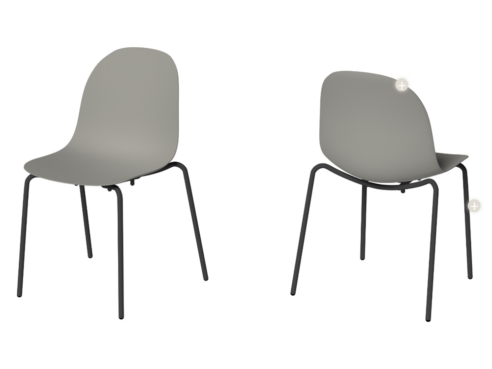 Silla de cocina apilable Aqua de Cancio - 13