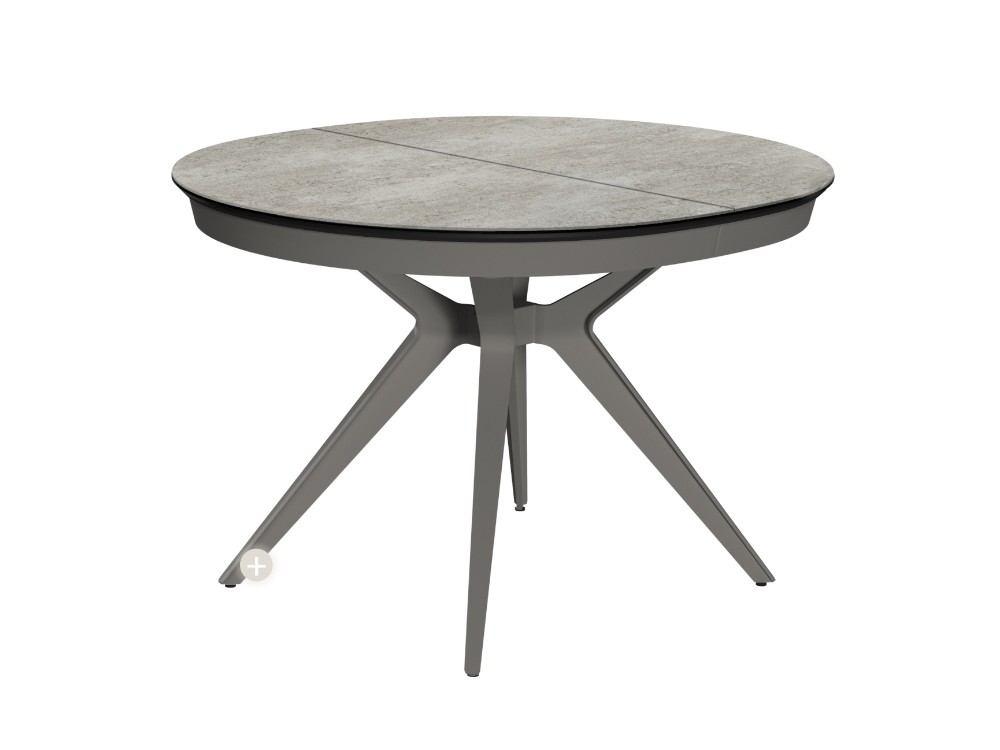 Mesa ovalada extensible Sfera Dekton Cancio - 8