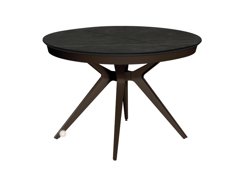 Mesa ovalada extensible Sfera porcelánico Cancio - 6