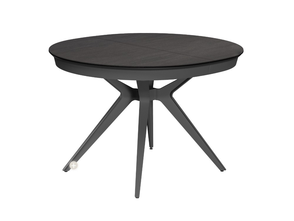 Mesa ovalada extensible Sfera porcelánico Cancio - 5