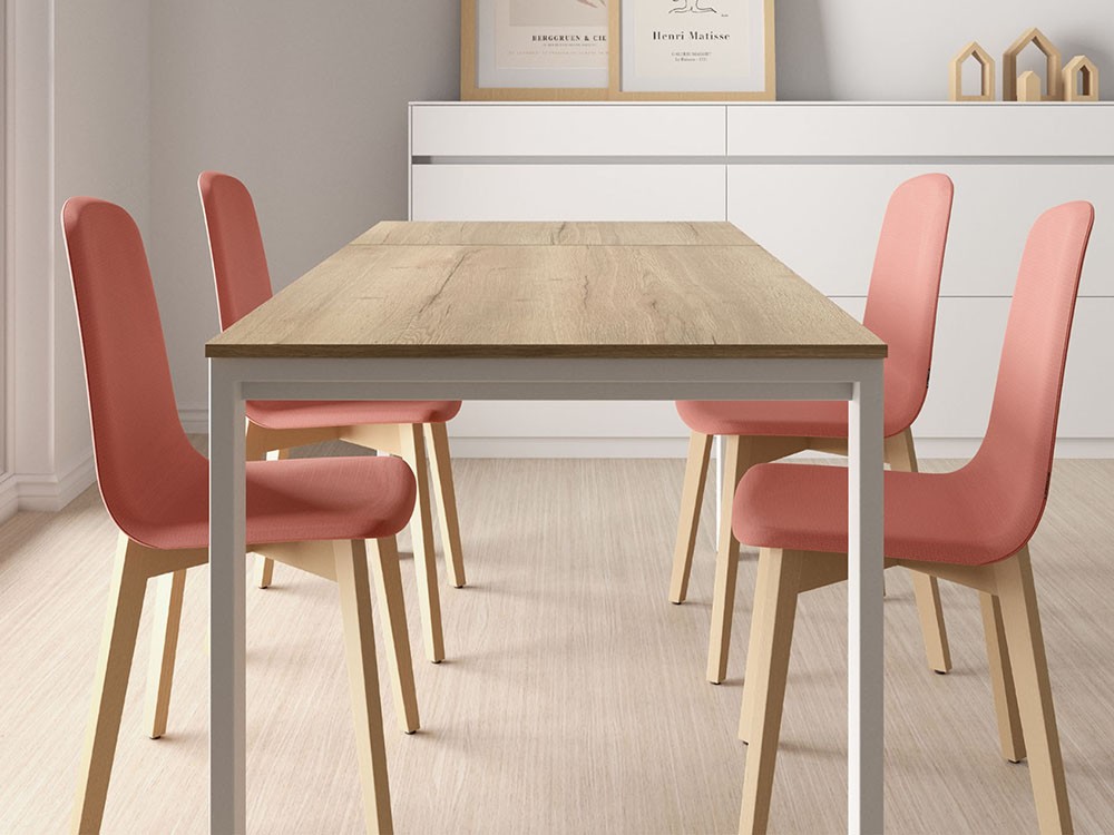 Mesa de cocina extensible Puzzle Laminado de Cancio - 9