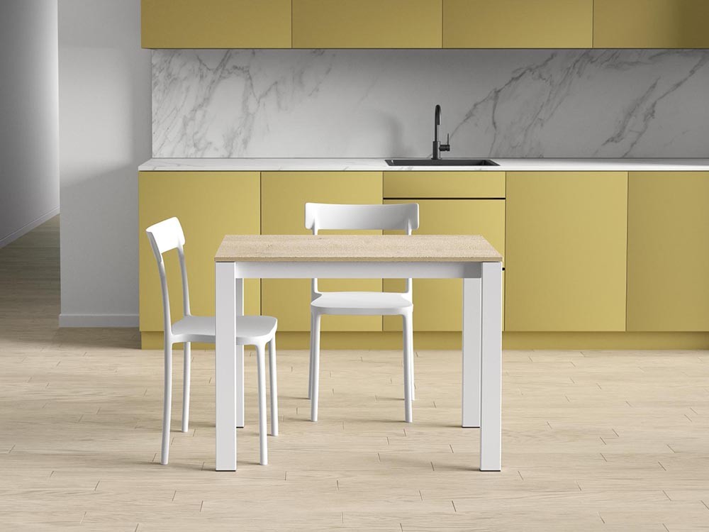 Mesa de cocina extensible Puzzle Laminado de Cancio - 2