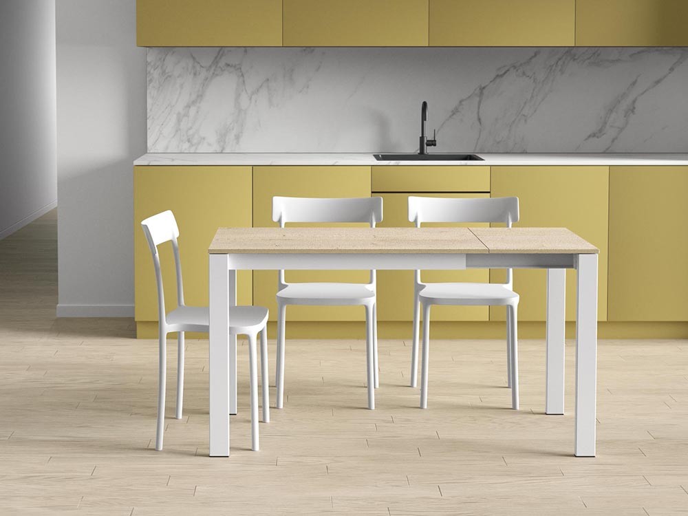 Mesa de cocina extensible Puzzle Laminado de Cancio - 10