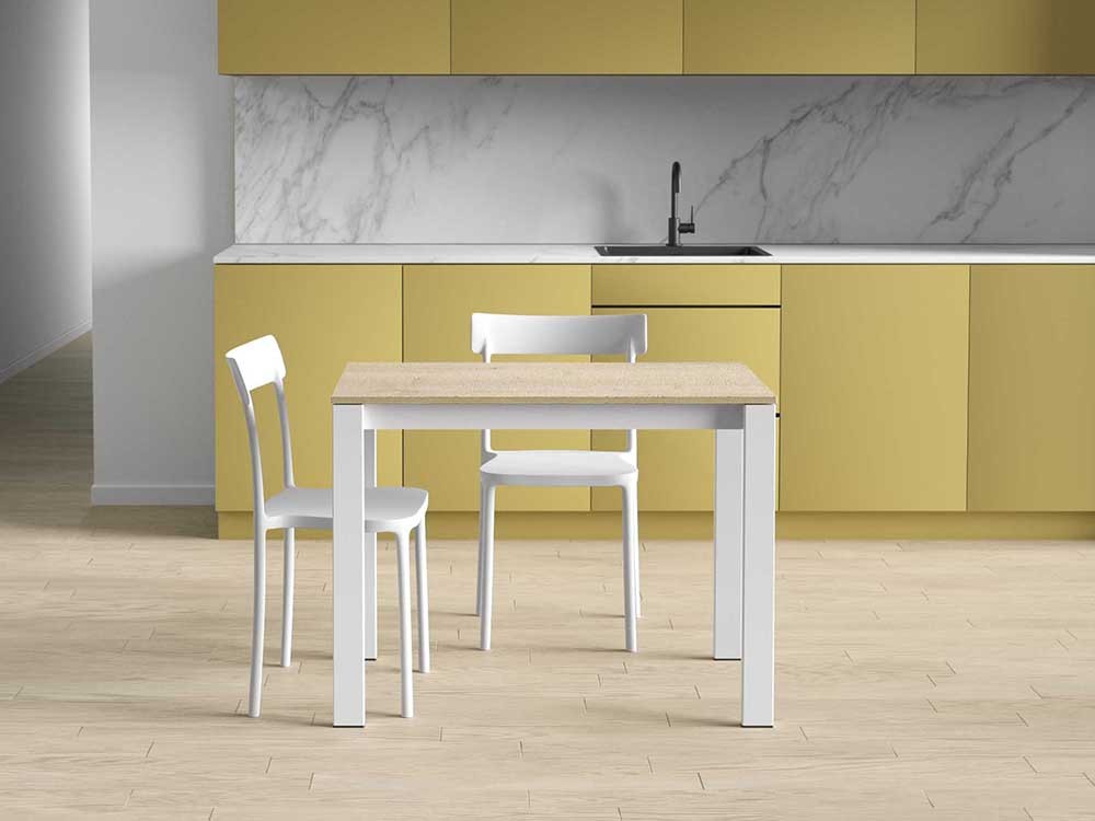 Mesa de cocina fija Puzzle Porcelánico de Cancio - 2