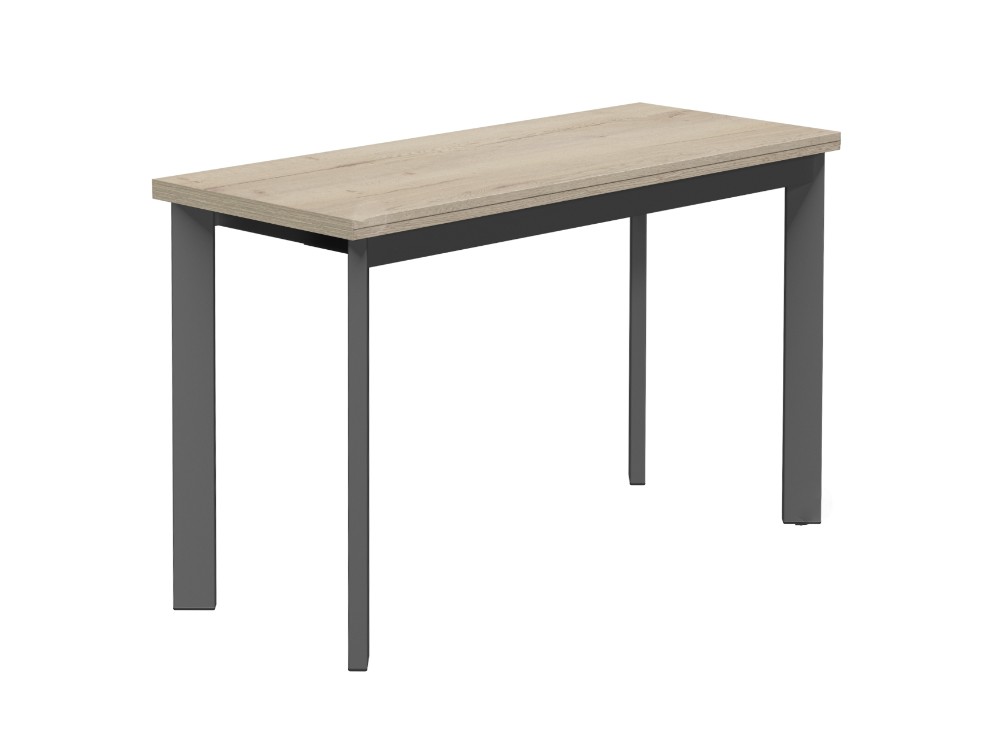 Mesa de cocina extensible Poker Minor laminado de Cancio - 6