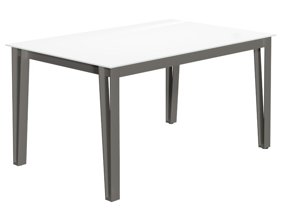 Mesa de comedor o cocina extensible Osaka Cristal de Cancio - 2