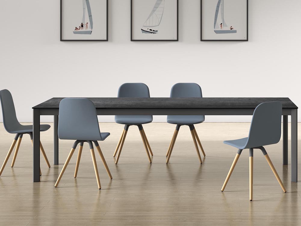 Mesa de cocina o comedor Multiplus Porcelánico de Cancio - 2