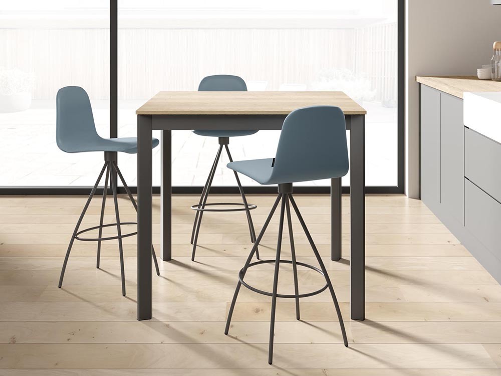 Mesa Alta de cocina Multiplus Laminado Hexa de Cancio - 2