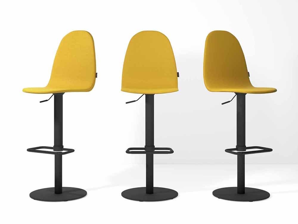 Taburete de cocina elevable Play tapizado de Cancio - 7