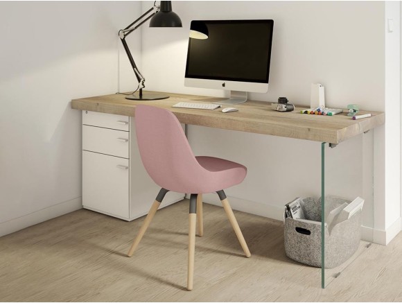 Silla de diseño nórdico Nuba L de Cancio - 1