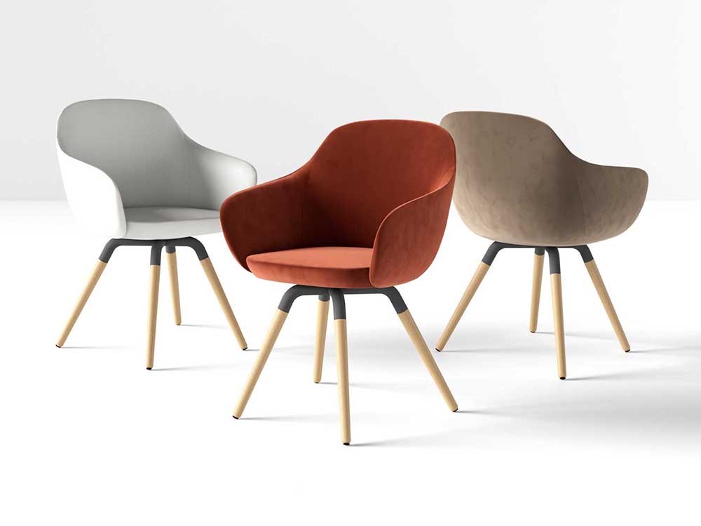 Sillón de diseño nórdico Nuba XL de Cancio - 6