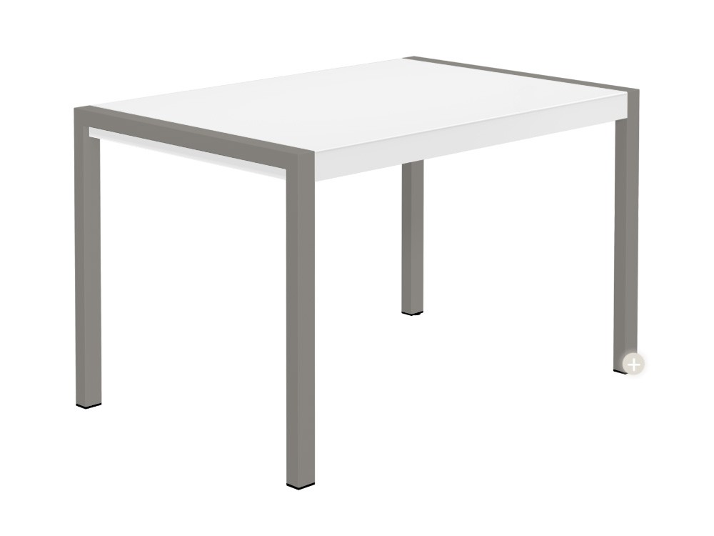 Mesa de cocina o comedor extensible Concept Cristal de Cancio - 5