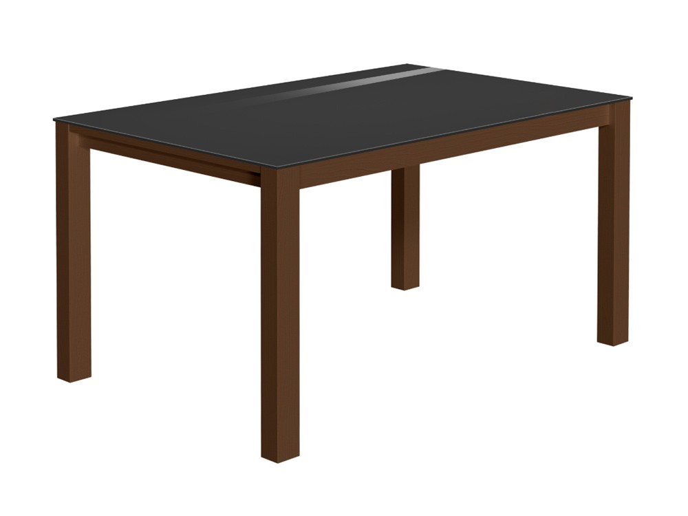 Mesa extensible de cocina o comedor Quadra Nova cristal de Cancio - 7