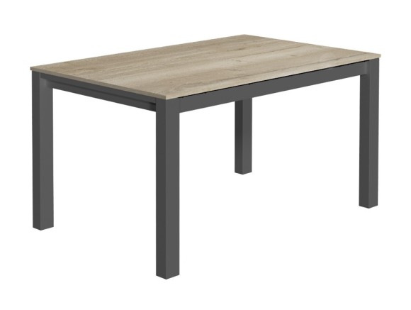 Mesa extensible de cocina o comedor Quadra Nova laminada de Cancio - 1