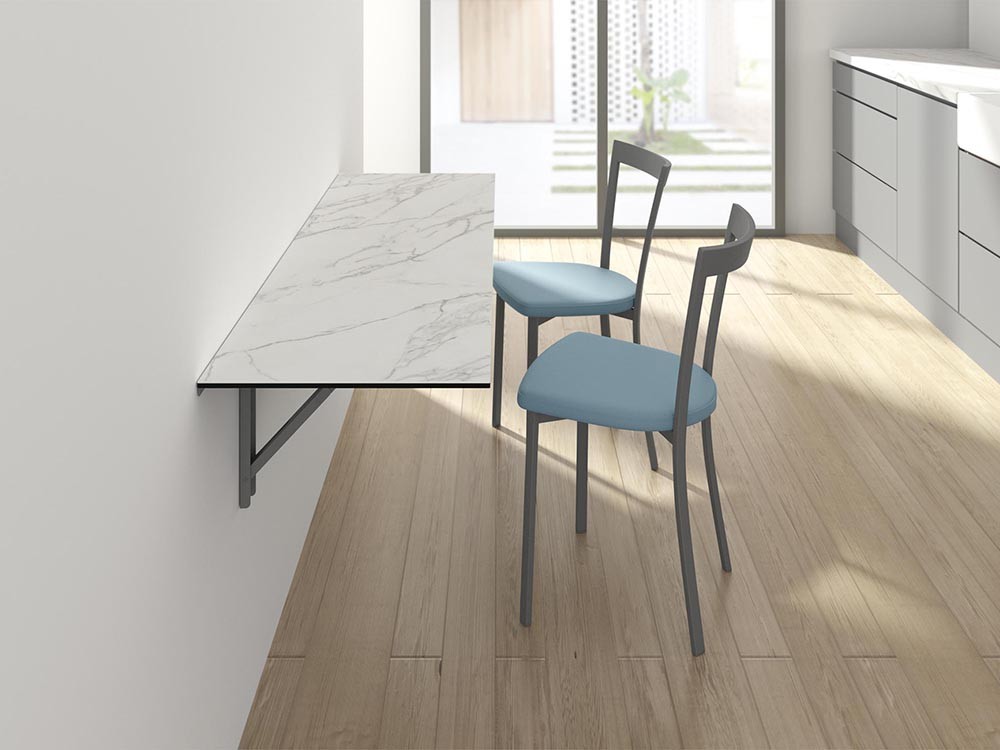 Mesa de cocina Abatible Vulcano Porcelánico de Cancio - 1