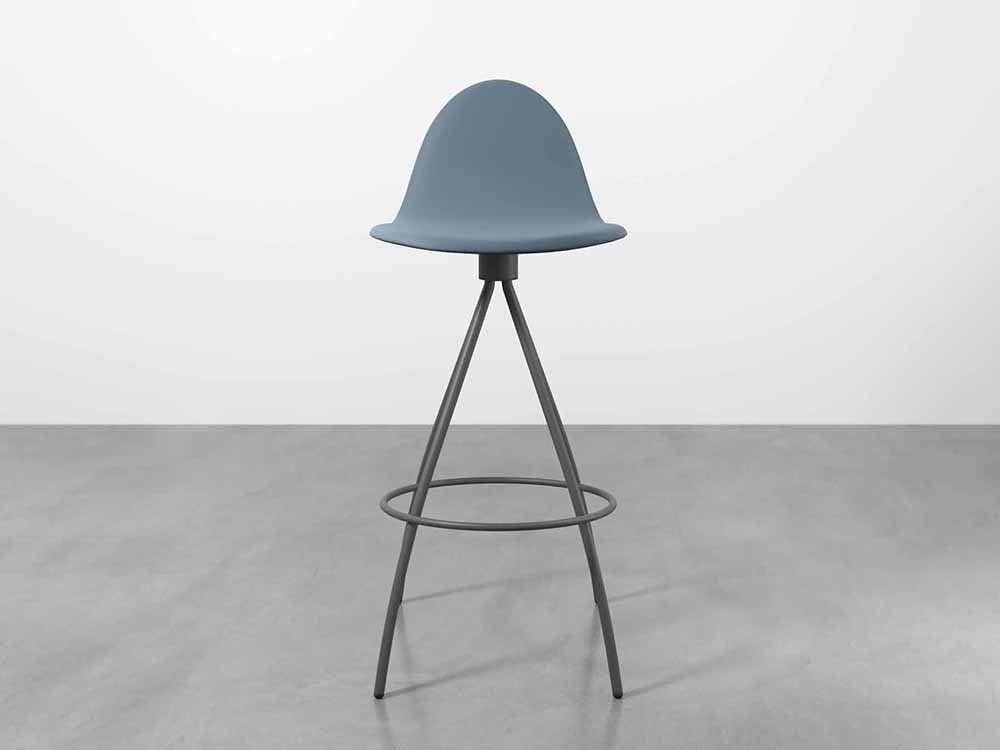 Taburete giratorio tapizado Petris de Cancio - 6