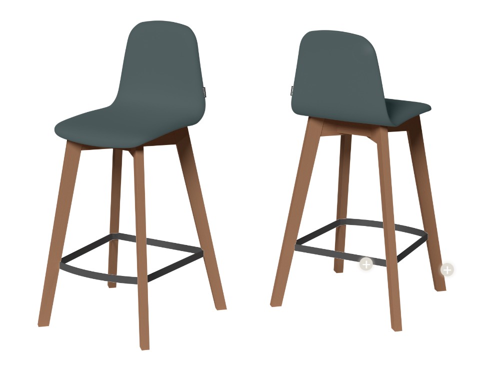 Taburete alto Dolce Tapizado de Cancio - 3