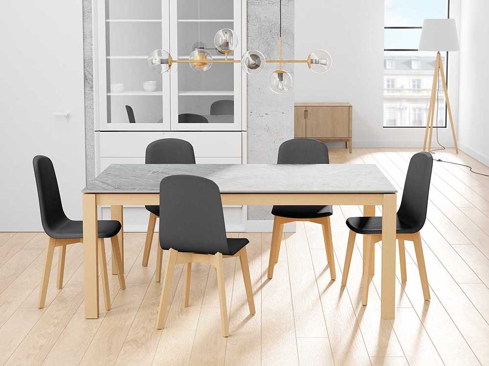 Silla de cocina o comedor tapizada Dolce de Cancio - 3