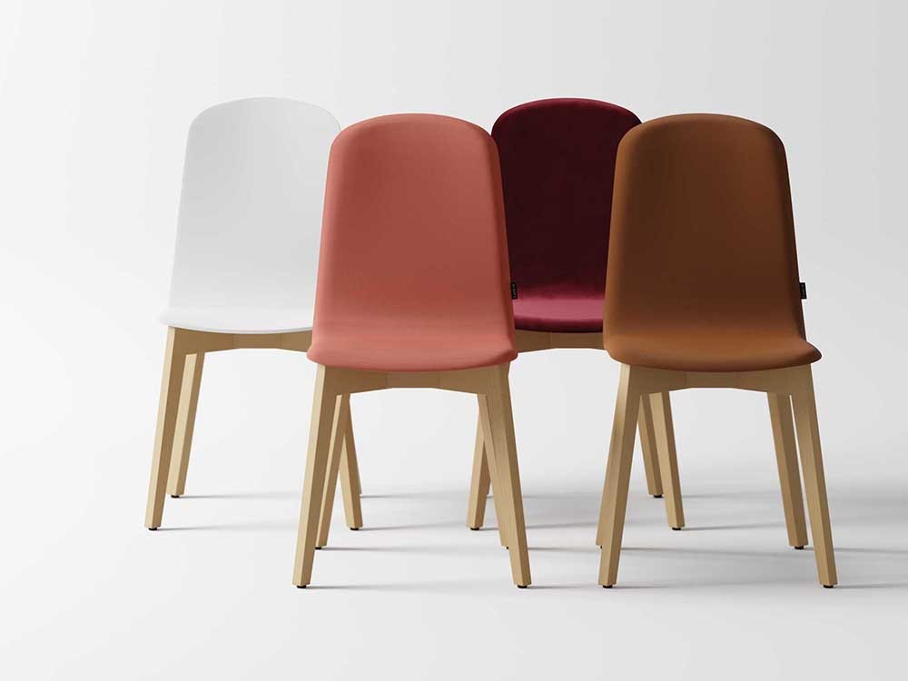 Silla de cocina o comedor tapizada Dolce de Cancio - 8