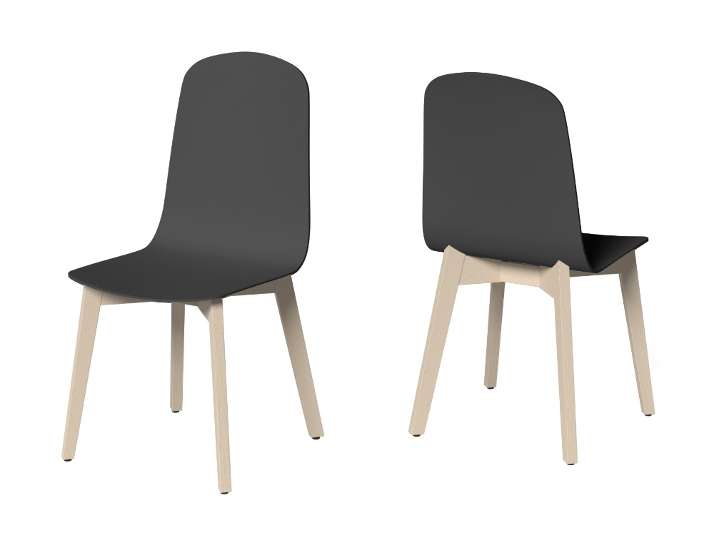 Silla de comedor o cocina Dolce Madera de Cancio - 4