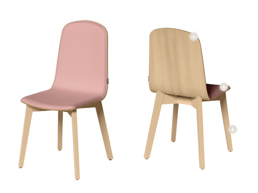 Silla de cocina o comedor Dolce Tessuto de Cancio - 2