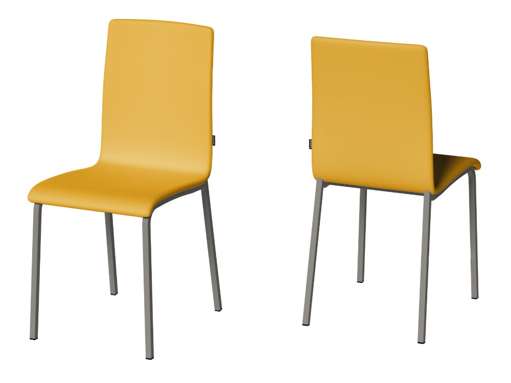 Silla de cocina o comedor City Tapizada de Cancio - 3