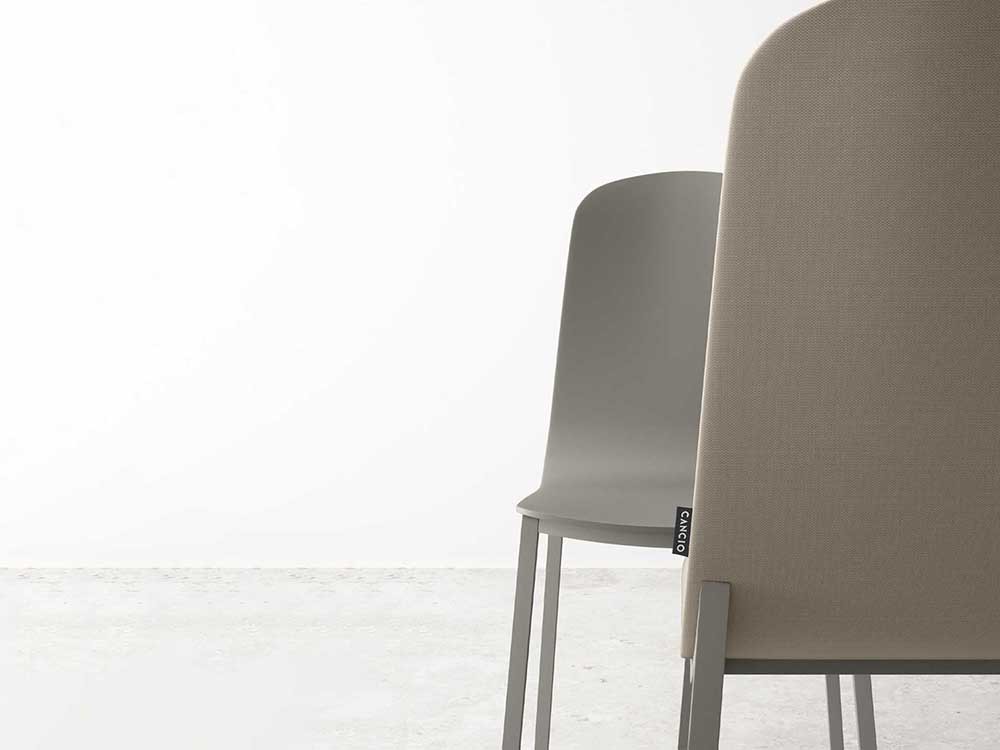 Silla de cocina o comedor tapizada Moly de Cancio - 9