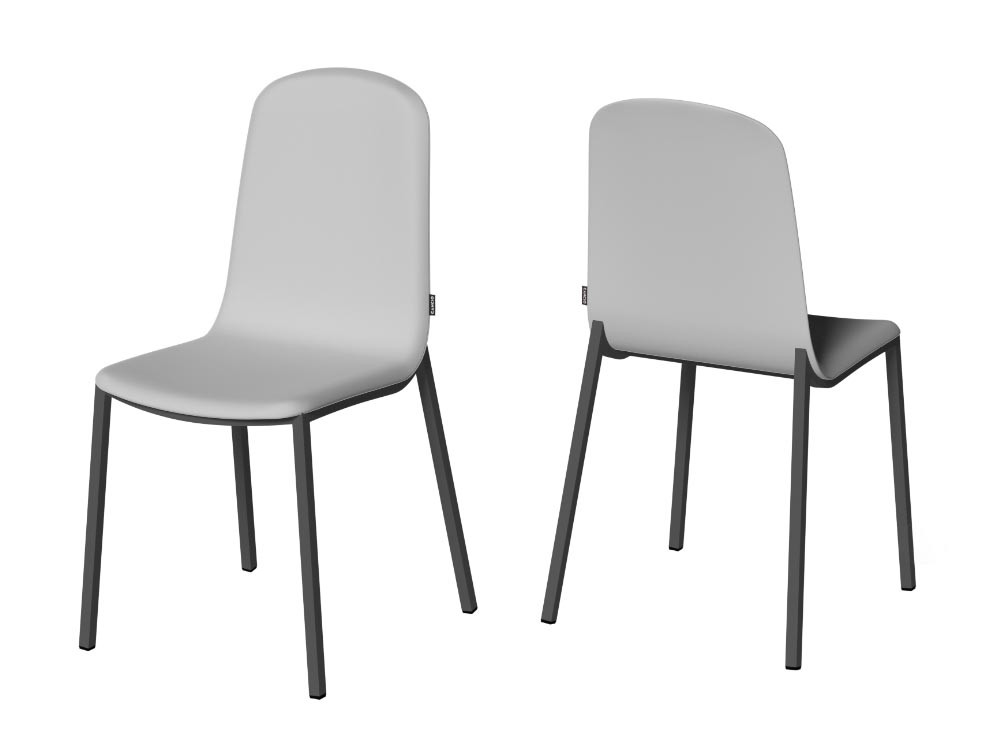 Silla de cocina o comedor tapizada Moly de Cancio - 3