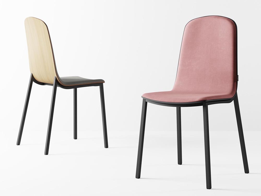 Silla de comedor o cocina Moly Tessuto de Cancio - 3