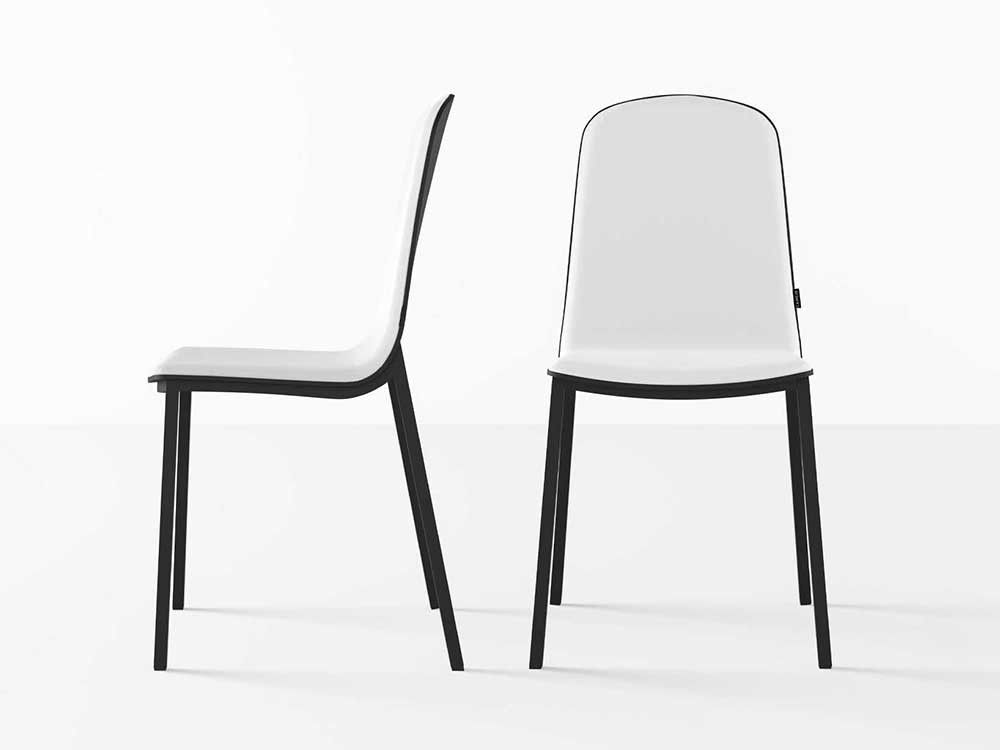 Silla de comedor o cocina Moly Tessuto de Cancio - 4