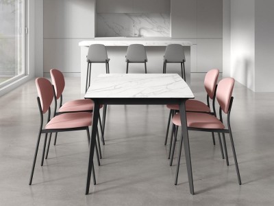 Mesa extensible Infinity porcelánico de Cancio - 8