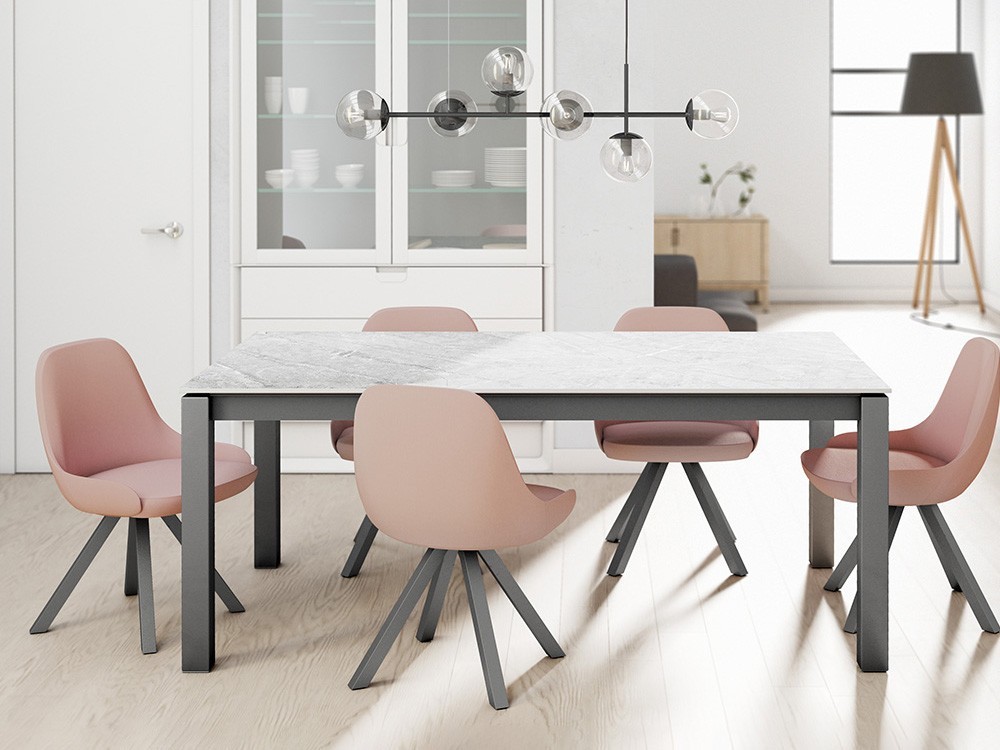 Mesa de comedor fija Kerala con encimera Dekton de Cancio - 1