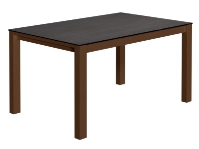 Mesa de comedor fija Kerala madera con encimera porcelánica de Cancio - 4