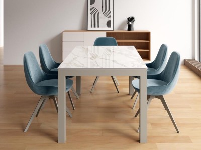 Mesa extensible Kerala Porcelánico de Cancio - 10