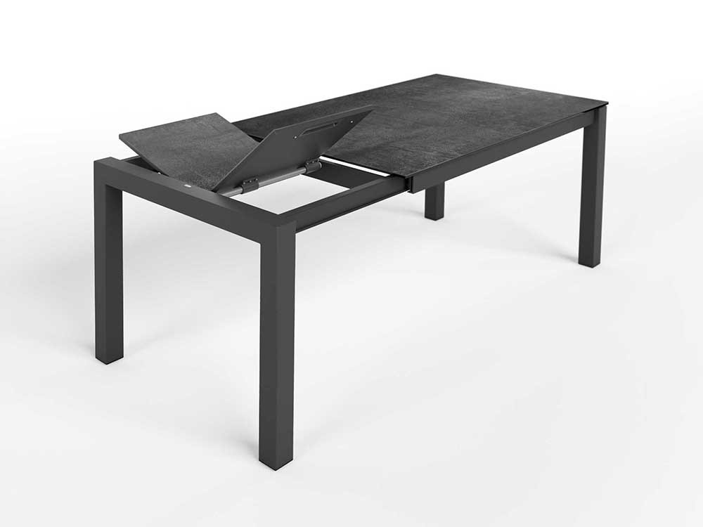 Mesa de cocina o comedor extensible Tokio Cristal de Cancio - 3