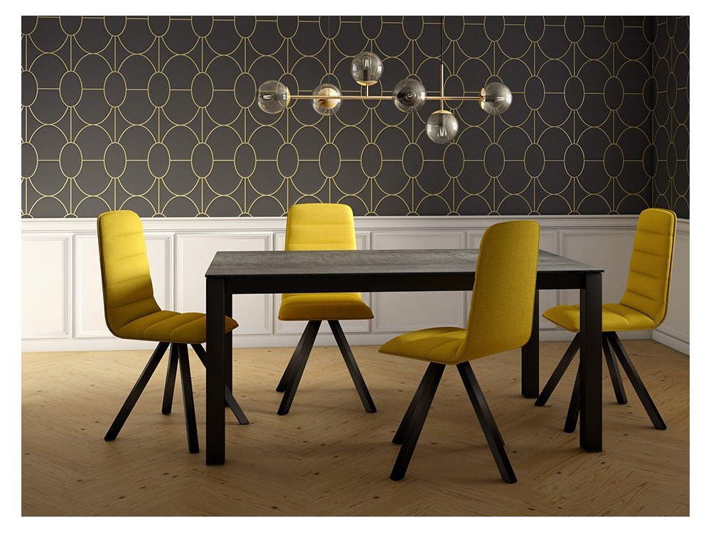 Mesa fija de cocina o comedor Tokio Porcelánico de Cancio - 5