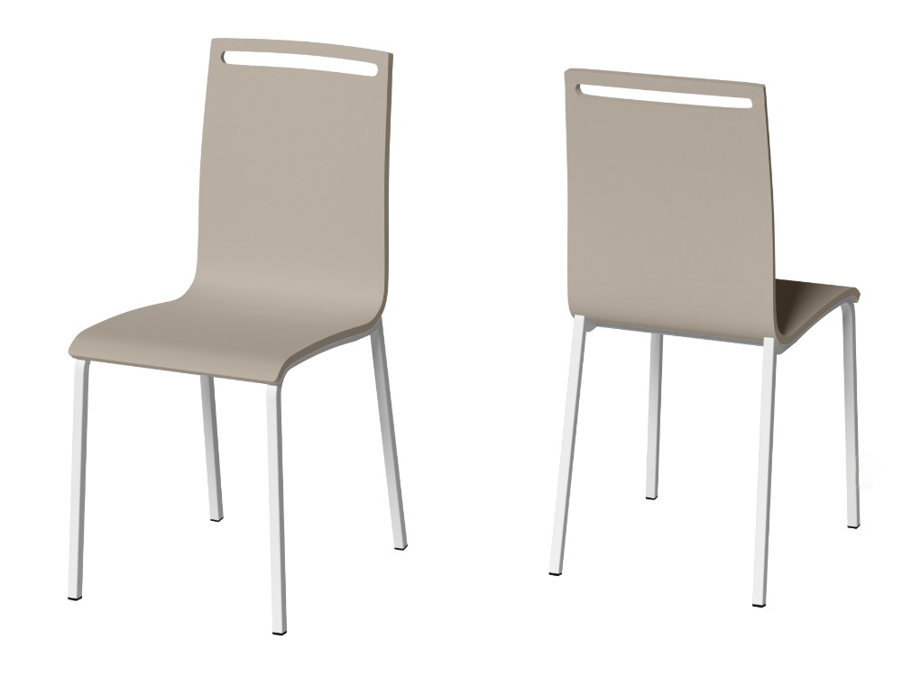 Silla de cocina de madera Nera Cancio - 4