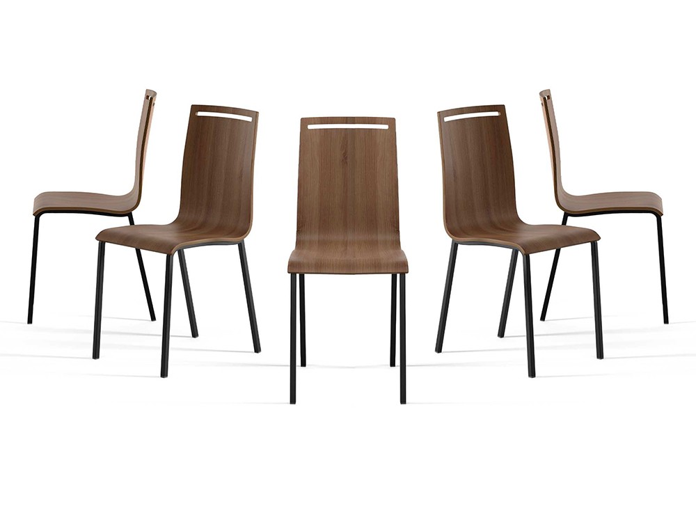 Silla de cocina de madera Nera Cancio - 7