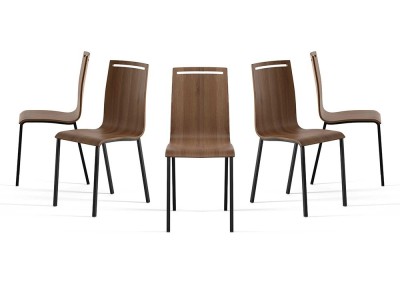 Silla de cocina de madera Nera Cancio - 7