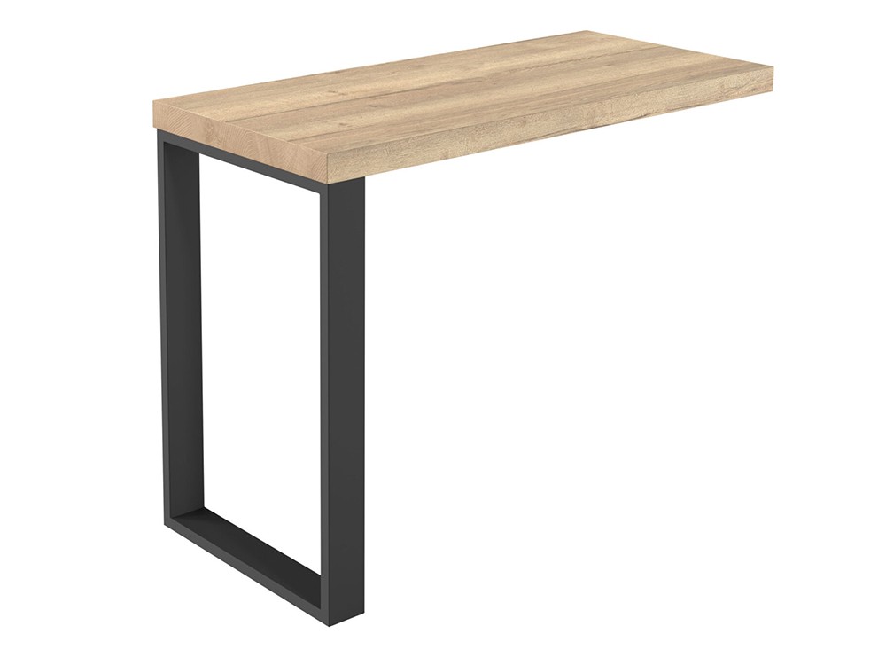 Barra de cocina Fix con pata de aluminio y sobre laminado de Cancio - 2