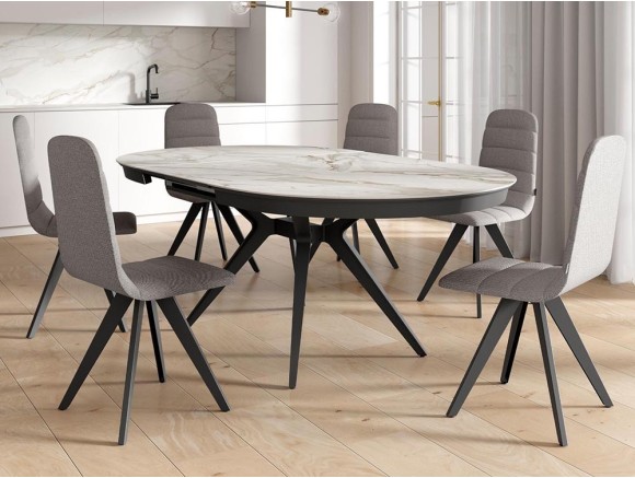 Silla de comedor o cocina Suite Tapizada de Cancio - 1