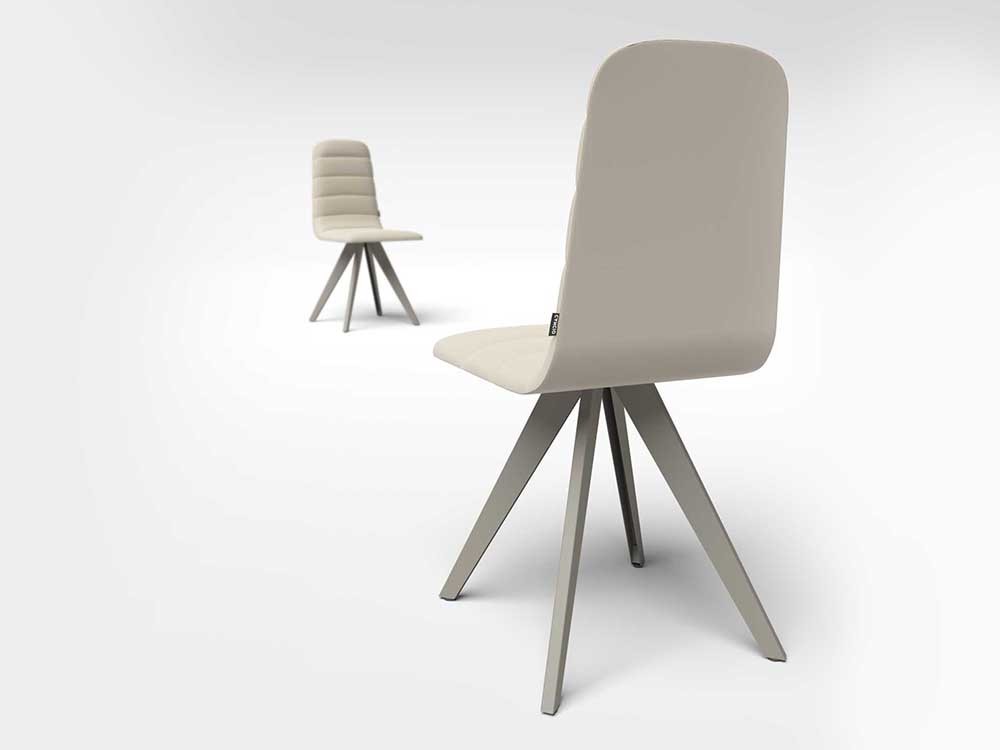 Silla de comedor o cocina Suite Tapizada de Cancio - 4